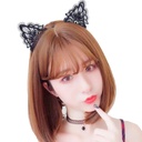 Ободок с ушками кошки