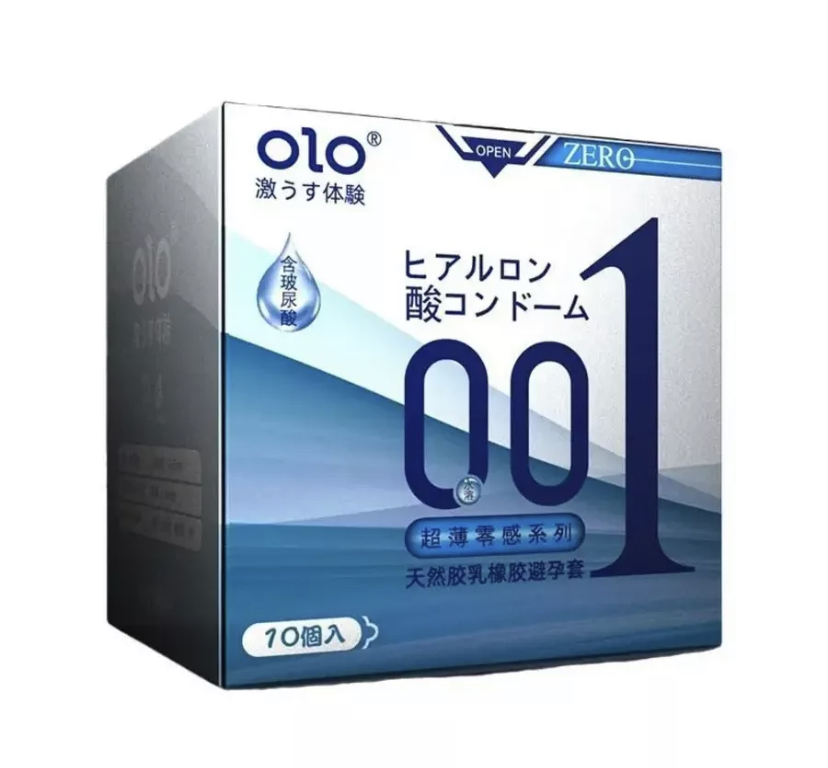 Презерватив ультратонкий  OLO ZERO 0,01мм (1 шт)