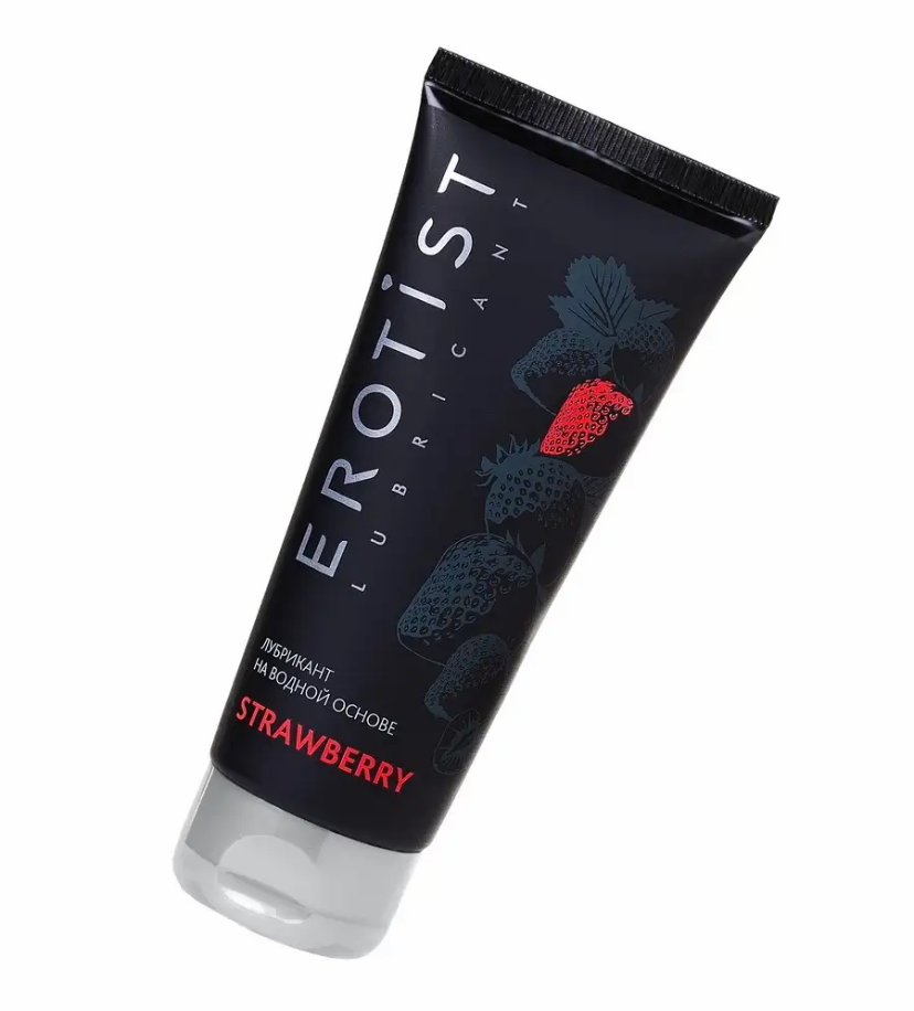 Лубрикант EROTIST STRAWBERRY на водной основе (100 мл)
