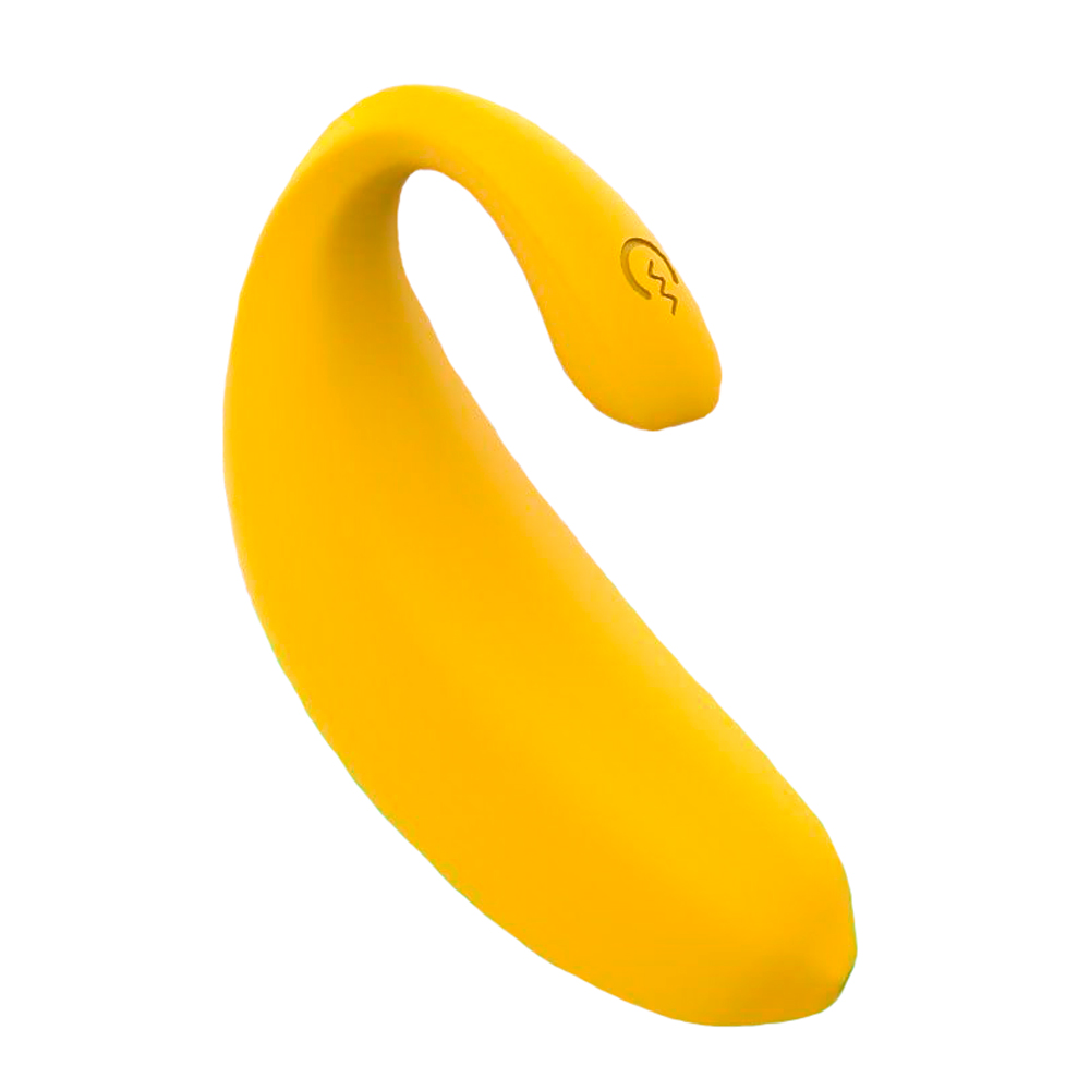 Двойной вибратор на беспроводном пульте "BANANA" (заряжающийся)
