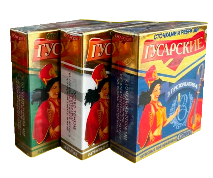 Презервативы Гусарские ( 3 шт в уп)