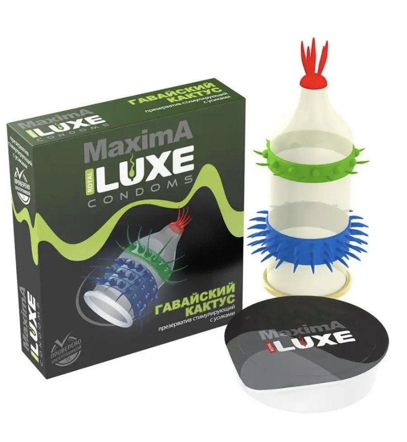 Презерватив Luxe Гавайский Кактус (1 шт в уп)