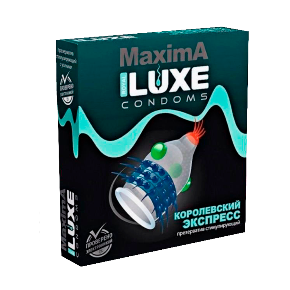 Презерватив с усиками "Luxe" Королевский Экспресс (1 шт в уп)