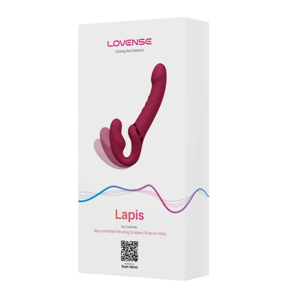 Страпон двусторонний от Lovense Lapis